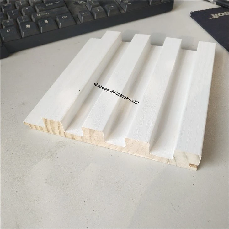 Wood Paneling Interial Slat Wall Design