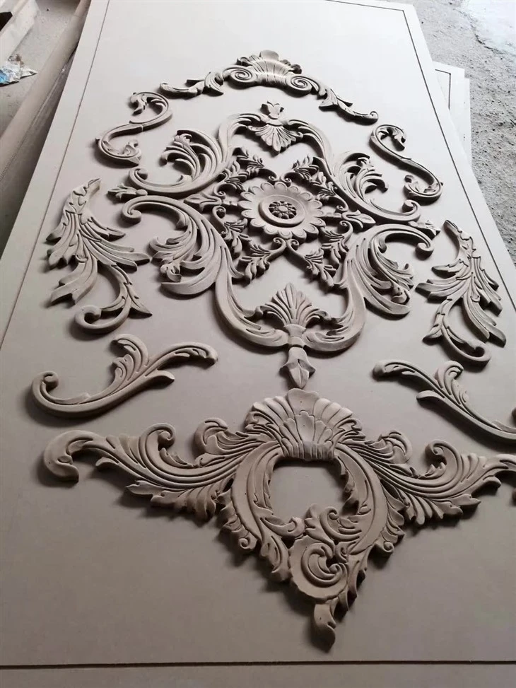 MDF / Ntoo Carved Onlays Overlays Carvings Cov Khoom