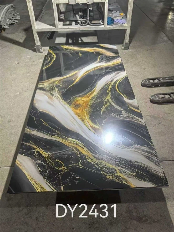 Wholesale PVC Marble Wall Panel | Waterproof & Cheap Stone Alternative For Shower Walls high quality